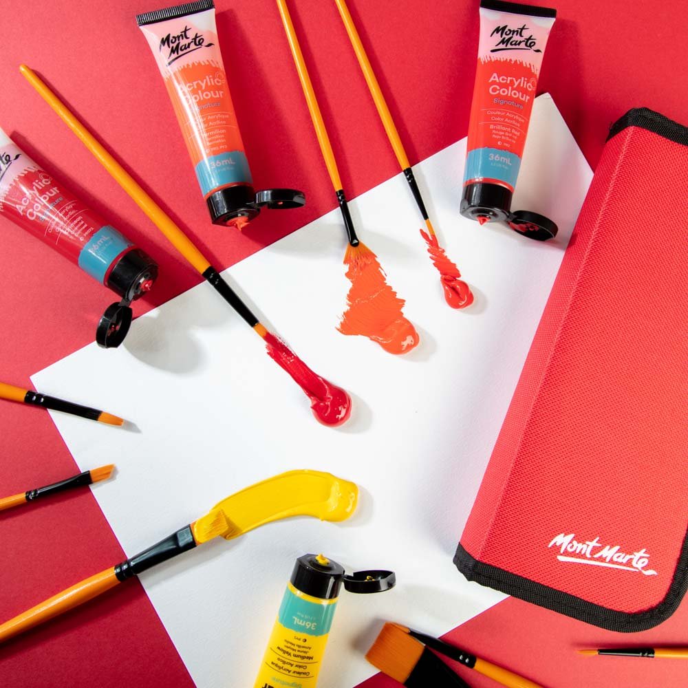 Acrylic Brush Set Signature 11pc - Image 6