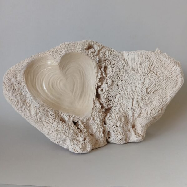Double Heart White